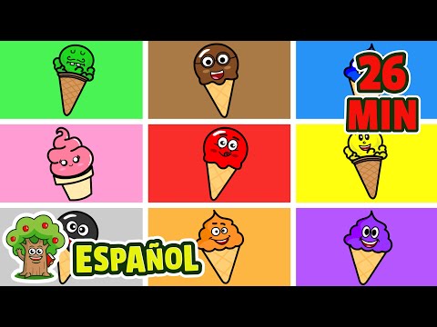 Helados, Colores Y Más Canciones Infantiles | El Árbol del Español