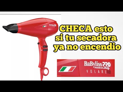 Checa esto SECADORA BaByliss PRO NO enciende