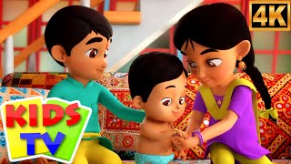 Happy Raksha Bandhan Geet, हैप्पी रक्षा बंधन, Brush Karo Song + Golu Molu Hindi Rhymes for Kids
