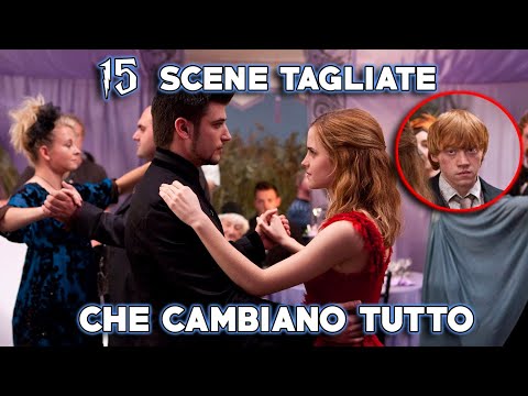 HARRY POTTER- Le 15 SCENE TAGLIATE che NON andavano cancellate dai FILM