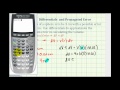 Understanding Propagated Error in Sphere Volume Calculation