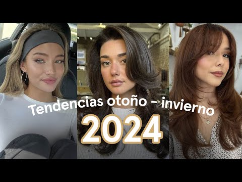 TENDENCIAS OTOÑO - INVIERNO 2024 🍁❄️  *CABELLO*