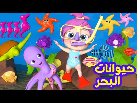 حيوانات البحر مع لولو | قناة وناسة