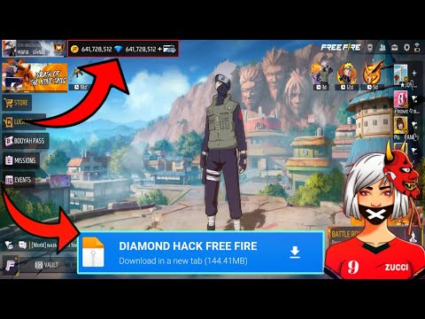 FREE FIRE NEW MOD MENU || UNLIMITED DIAMOND HACK || FF MOD MENU APK