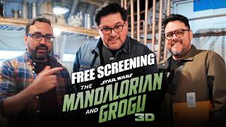 Come See THE MANDALORIAN AND GROGU with Us for FREE in 3D! Star Wars • Disney