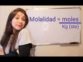 Cuestionario sobre Molalidad
