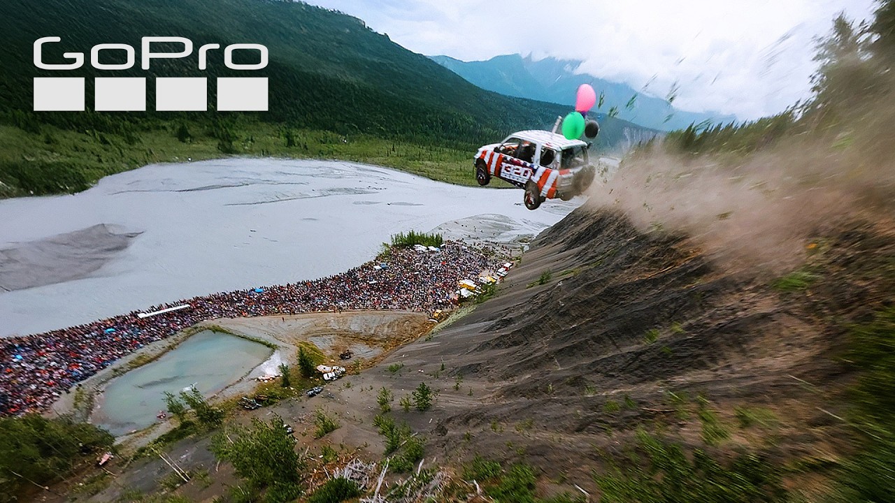 Launching Cars off a 300ft Cliff