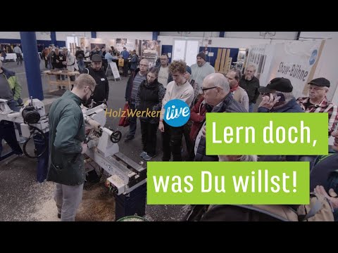 Lasst die Späne fliegen - das ist los bei HolzWerken live in Hamm!