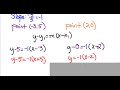 Writing Linear Equations from Descriptions and Graphs