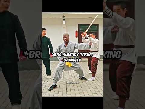 Bro thought he's Kung Fu Master ๐ญ