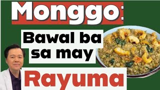 Bawal Ba ang Munggo sa Rayuma?