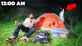 Solo Night Camping At Haunted Mines - अकेला बच पाऊँगा ?? | PART 5 😰