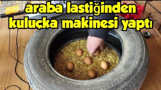 Çöpe Giden Lastikle Kuluçka Makinesi Yaptım | Kendin De Yapabilirsin