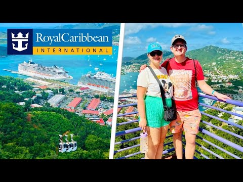 Royal Caribbean - Wonder Of The Seas DAY 5 - St. Thomas Cable Car & EPIC Shows!