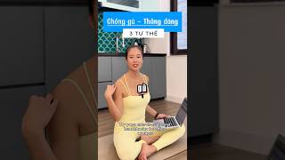 3 động tác giúp chống gù – cải thiện tư thế 5’ #posturecorrection #yogabysophie #yogaexercise