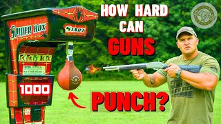 How HARD Can A Gun PUNCH ???