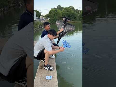 Model airplane water proof testing #youtubeshorts #modelairplane #fyp #viralvideo