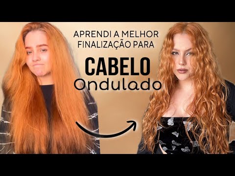 Como finalizar o seu cabelo ondulado