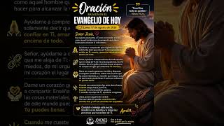 oración basada en el evangelio de hoy #parati #oracion #amen #catolico #reflexion