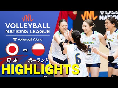 【世界ランク3位の強豪との超熱戦】新生バレー女子日本代表 ハイライト「第11戦 日本 vs...