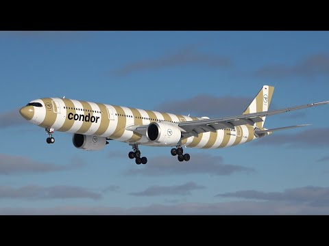 Condor - Airbus A330-941- Diverted Landing & Takeoff