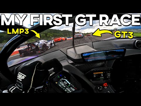 How I Raced In The GT CAR In REAL LIFE And LIVE STREAMED IT