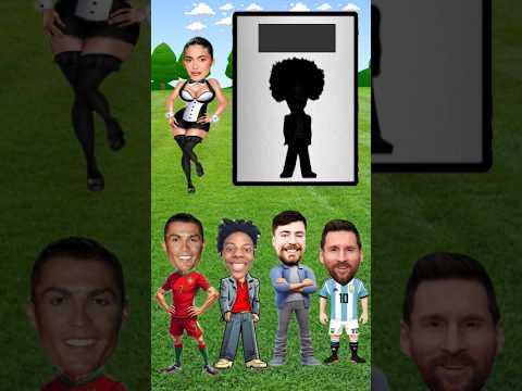 ¿Quién es el más alto? ¿Ronaldo, Messi, MrBeast o IShowSpeed?