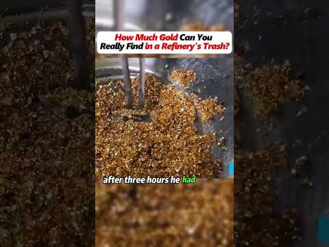 #gold #goldmine #refinery #cleaning #fyp