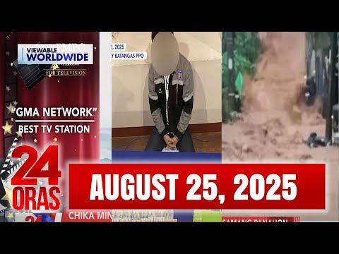 24 Oras Express: August 25, 2025 [HD]