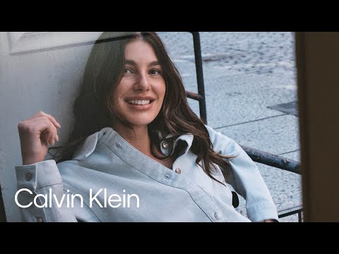 Camila Morrone in New Denim | Calvin Klein Spring 2024