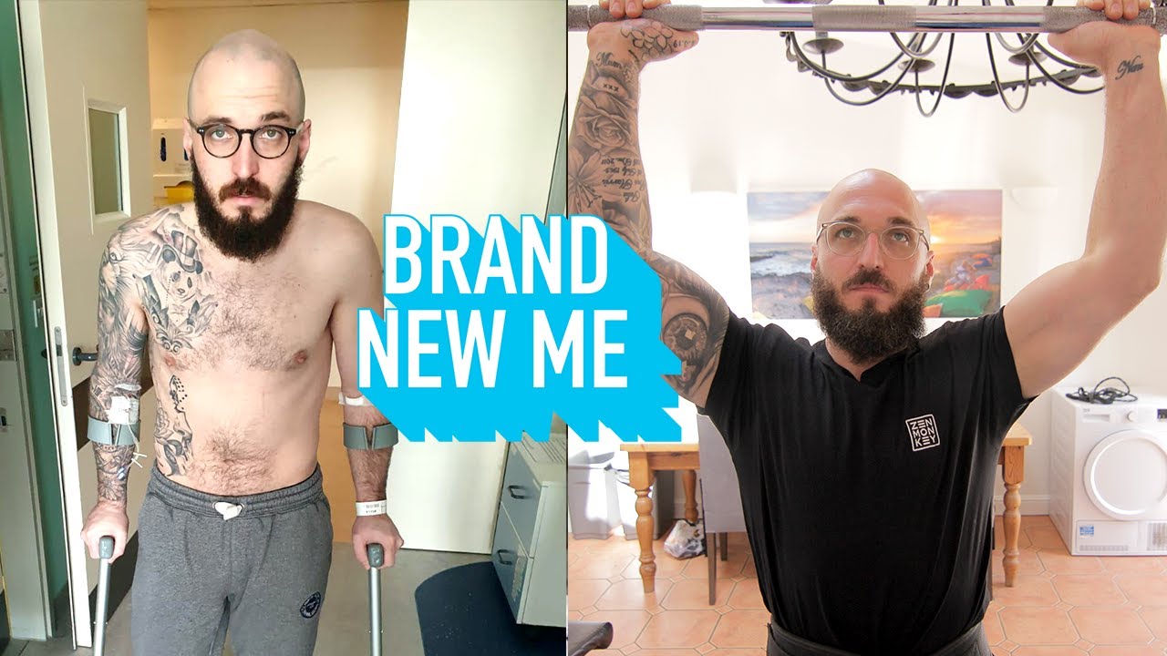My addiction left me unable to walk - but look at me now - brand new me