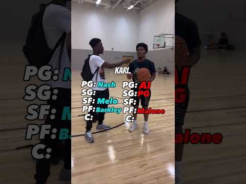 Drafting The Best NBA Lineups Of All Time ๐๐ฅ #shorts
