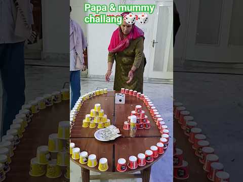 spin the dice 🎲 and throw the cup challenge #viral #challenge #trending #funny #gameplay #dice #fun