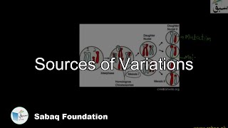 Sources of Variations