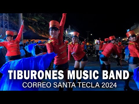 Tiburones Music Band | Desfile del Correo Santa Tecla 2024