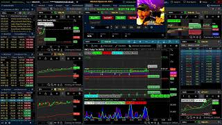Live Large Cap Trading with the Professor: Morning Session Sept 8