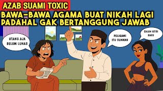 SUAMI LAKNAT, BAWA-BAWA AGAMA BUAT POLIGAMI PADAHAL BELUM BISA TANGGUNG JAWAB!