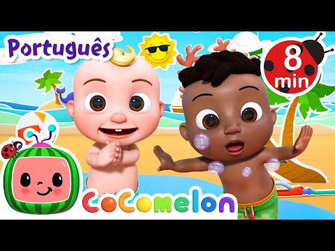 Eu adoro água!🌊🤽 | Little Angel e CoComelon - As Músicas da Turminha