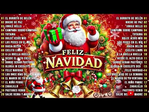 Las Mejores 32 Éxitos Villancicos Navideños 🎅 Música De Feliz Navidad 2025 🎅 Feliz Navidad 2025