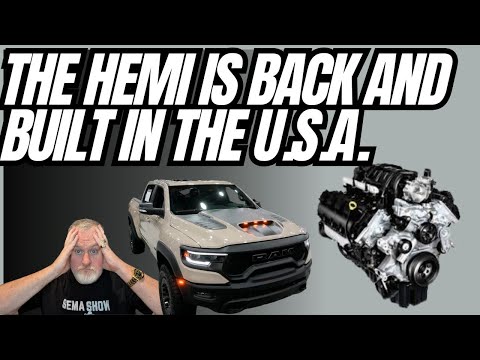 The Hemi Is Officially Back Being Built In The USA