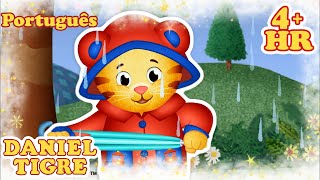 Um Dia Tempestuoso na Vizinhança (Episódios completos) | Daniel Tigre em Português
