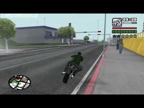 Ran Fa Li with a 4 Star Wanted Level - Woozie mission 2 - GTA San Andreas