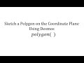 Understanding Polygons in Desmos