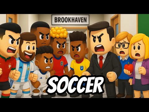 ROBLOX Brookhaven 🏡RP Funny Moments (SOCCER)
