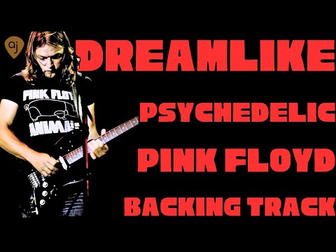 Dreamlike Psychedelic Floyd Style Jam Track | Guitar Backing Track (A Minor - 57 BPM)