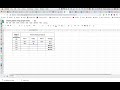 Table Adjustments and Formula Functions