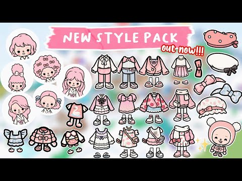 Toca Life World : NEW STYLE PACK OUT NOW IN TOCA LIFE WORLD | TOCA BOCA UPDATE