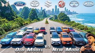 GTA 5 NEW POWERFUL🚀 INDIAN SUVS VS OLD IS GOLD🔥 SUVS DRAG RACE CHALLENGE |GTA 5 ABHISHEKKZ GAMING