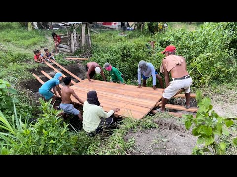 New bridge for community in the Philippines 🇵🇭 - Oman’s area