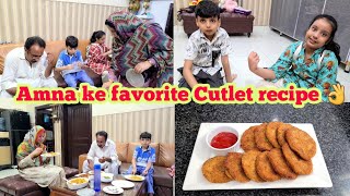 Ap ke bachey school, uni ja rahy ya nahi /chicken cheesy Cutlet recipe 😋